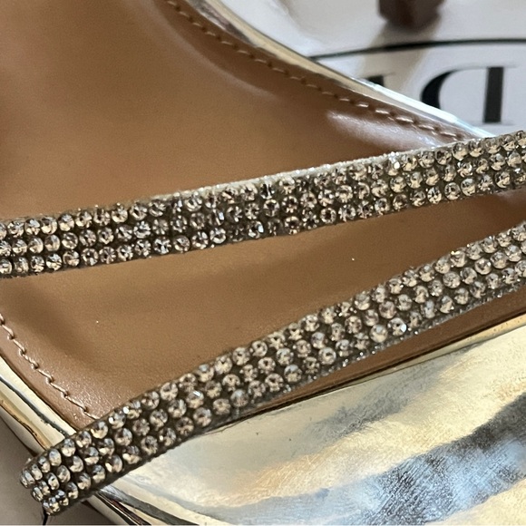 STEVE MADDEN Rhinestone heel sandals.. SUPER CUTE!! - Picture 5 of 5